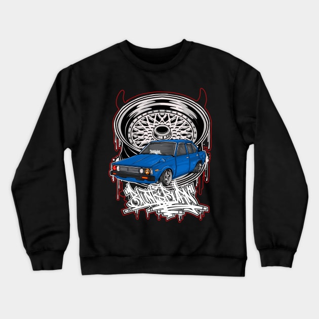 Toyota corola dx Crewneck Sweatshirt by Blunts